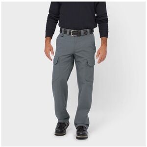 Duluth Trading Co Gray Flex Fire Hose Work Pants